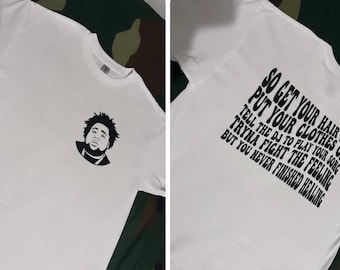 Trendy Songtekst Shirt Rod Wave