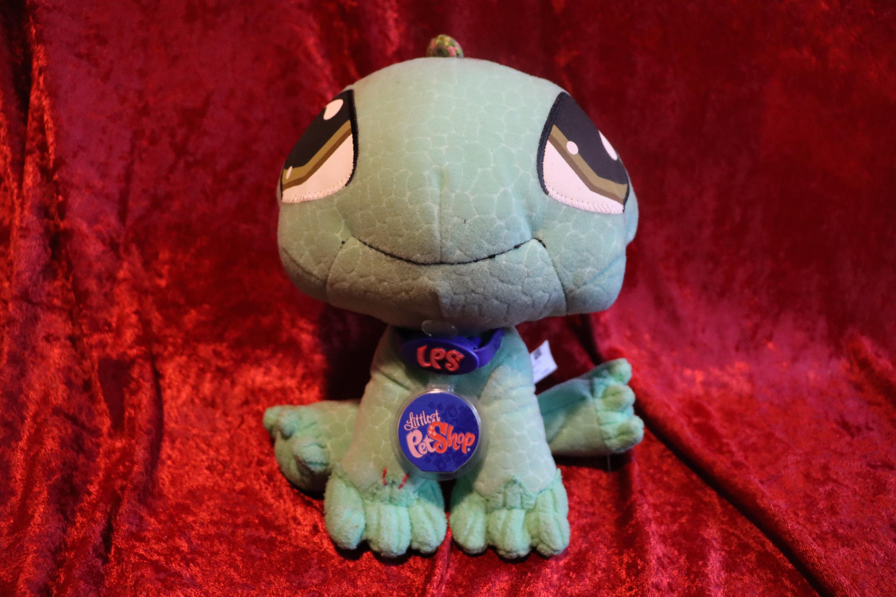 VINTAGE Y2K My Littlest Pet Shop Lizard Plush Toy Etsy