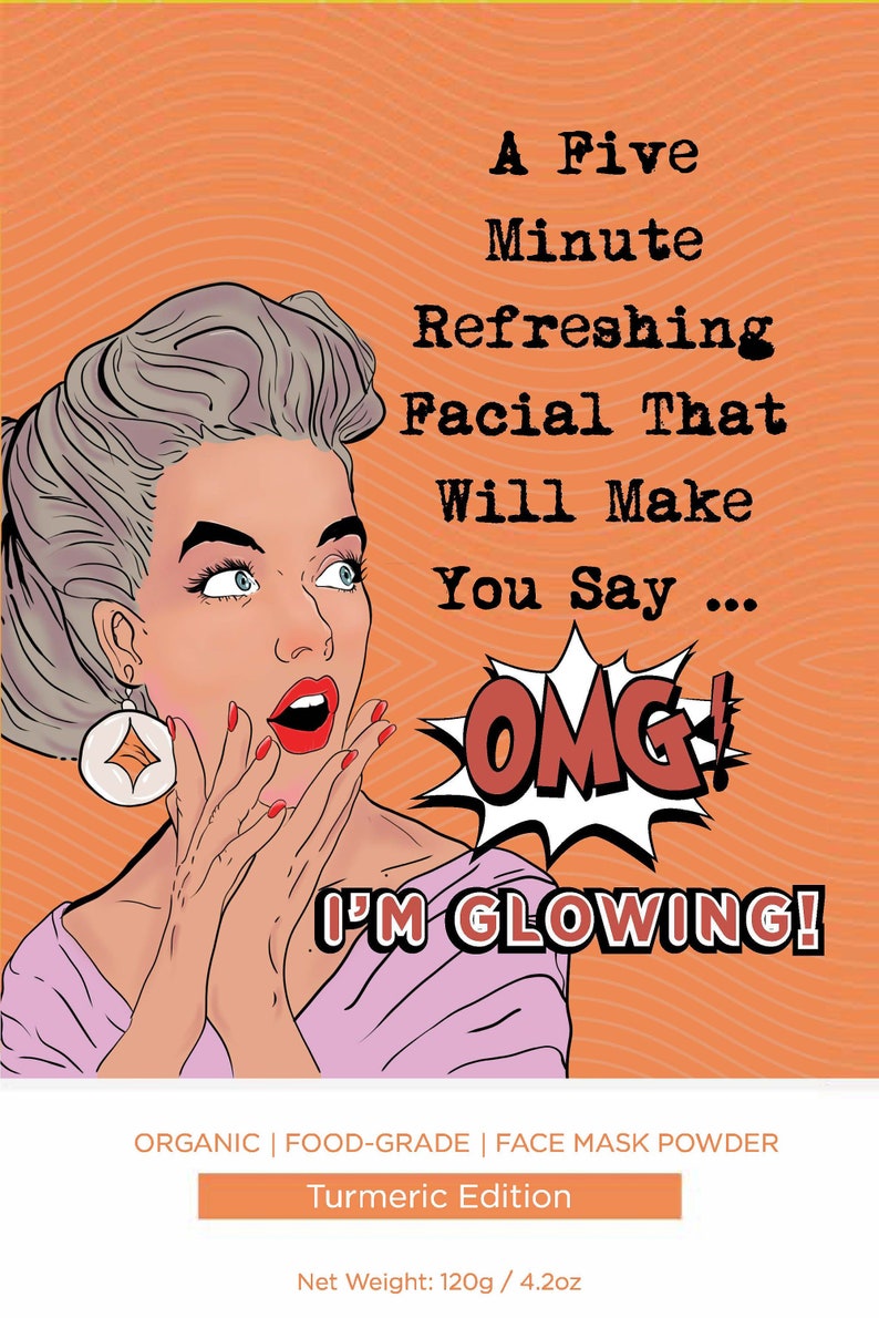 DIY Turmeric Facial Powder All Natural Skincare Cleanse Brighten