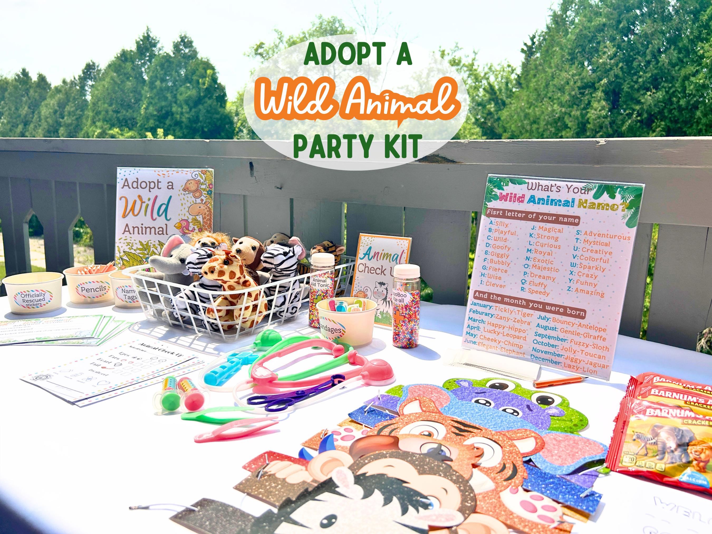 Jungle Theme Birthday Party Safari Birthday Invitation Jungle Party Decor Jungle Party Favors Safari Party Favors Jungle Birthday Invitation