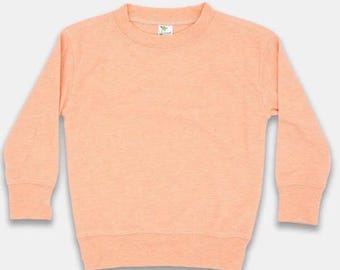 Pullover Shirt, Infant Crewneck, Toddler T-Shirt, Kids Sublimation Blanks