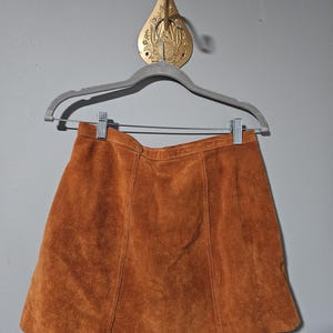 Geometric Suede Skirt (Free People 4) image 2