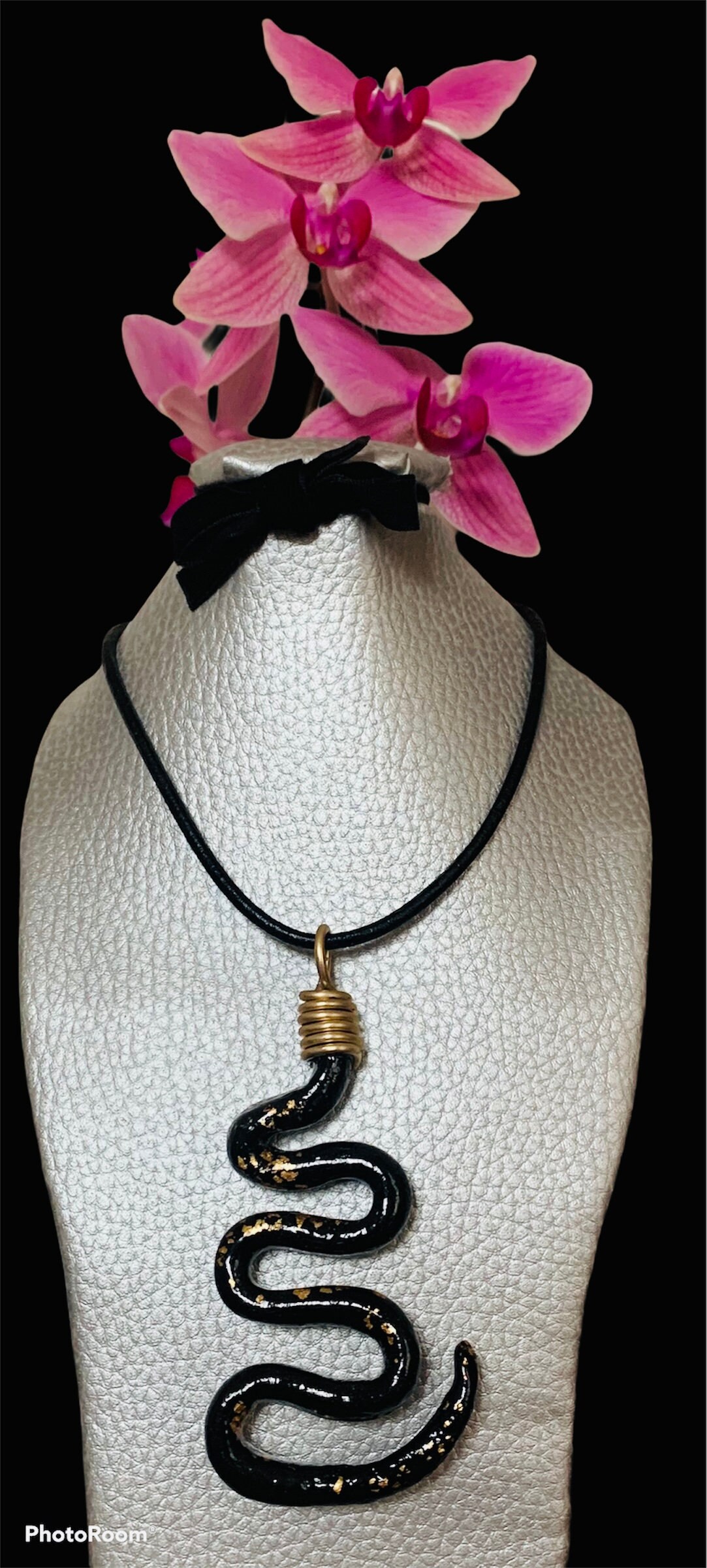 Snake necklace Etsy