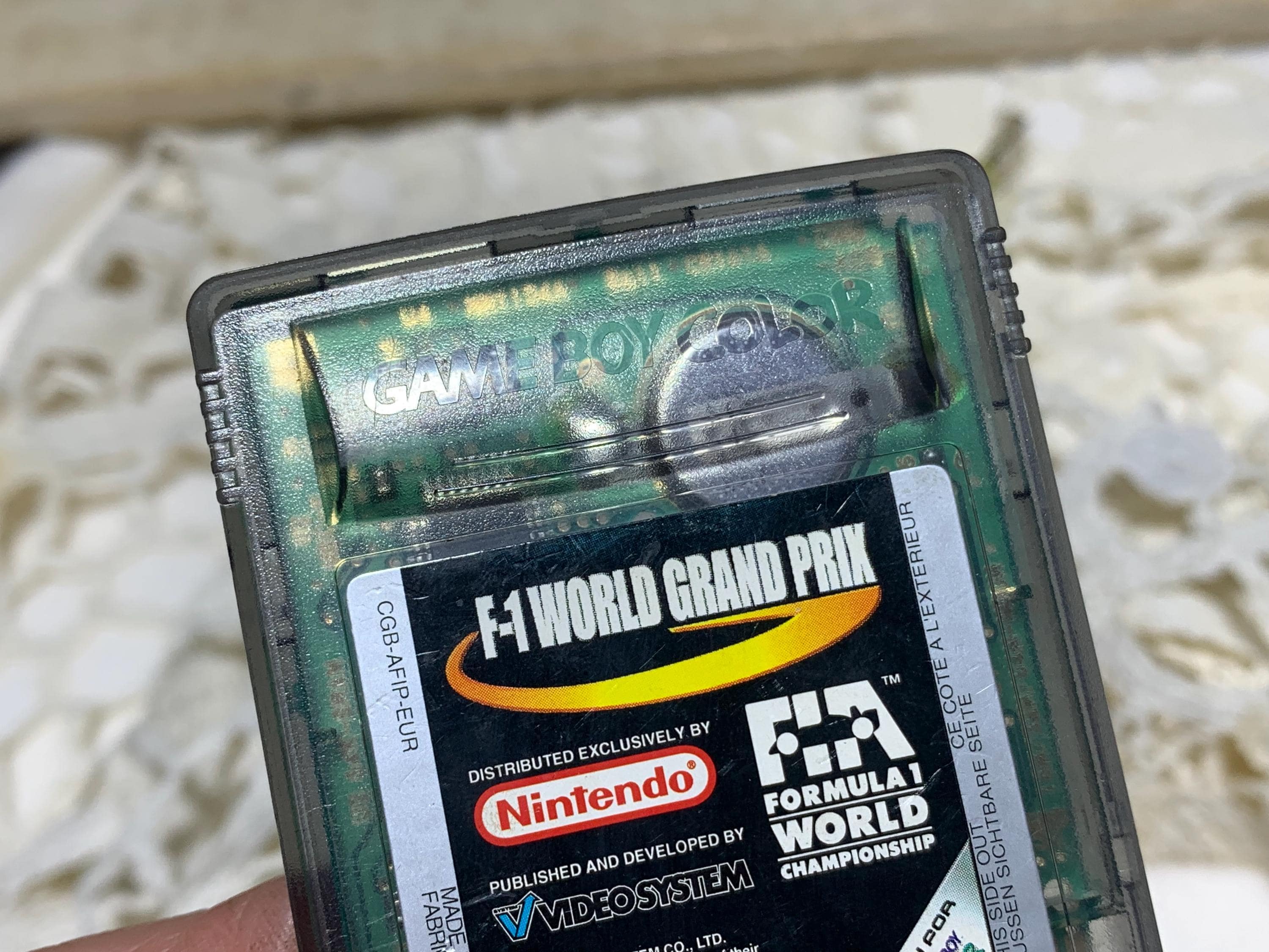 F-1 World Grand Prix – Nintendo Game Boy Color – CGB-AFIP-EUR