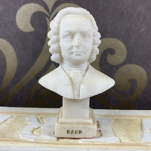 Old Bust Statue Bach - Composer Bach - Bust -