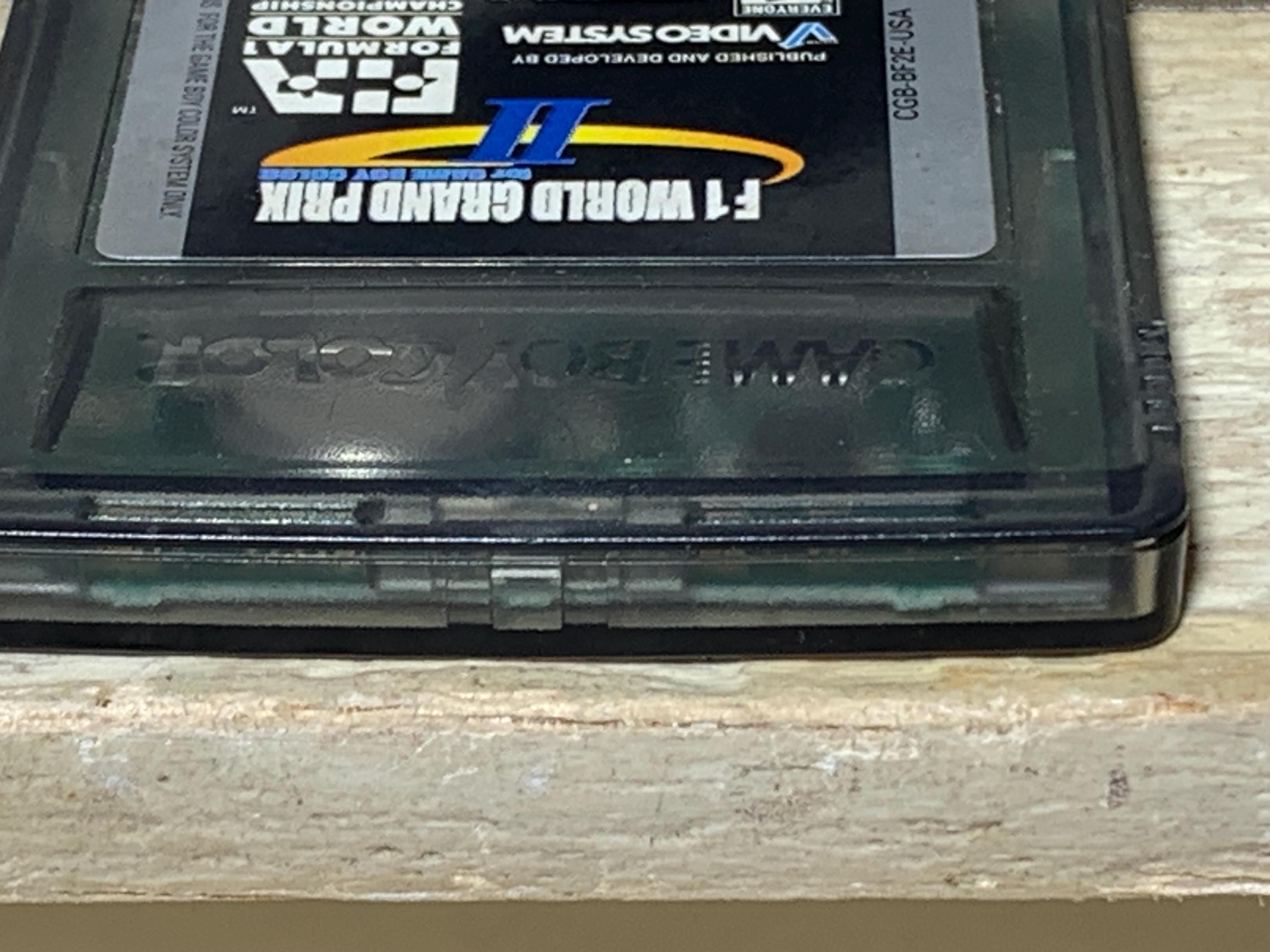 F1 World Grand Prix II – Nintendo Game Boy Color – Original