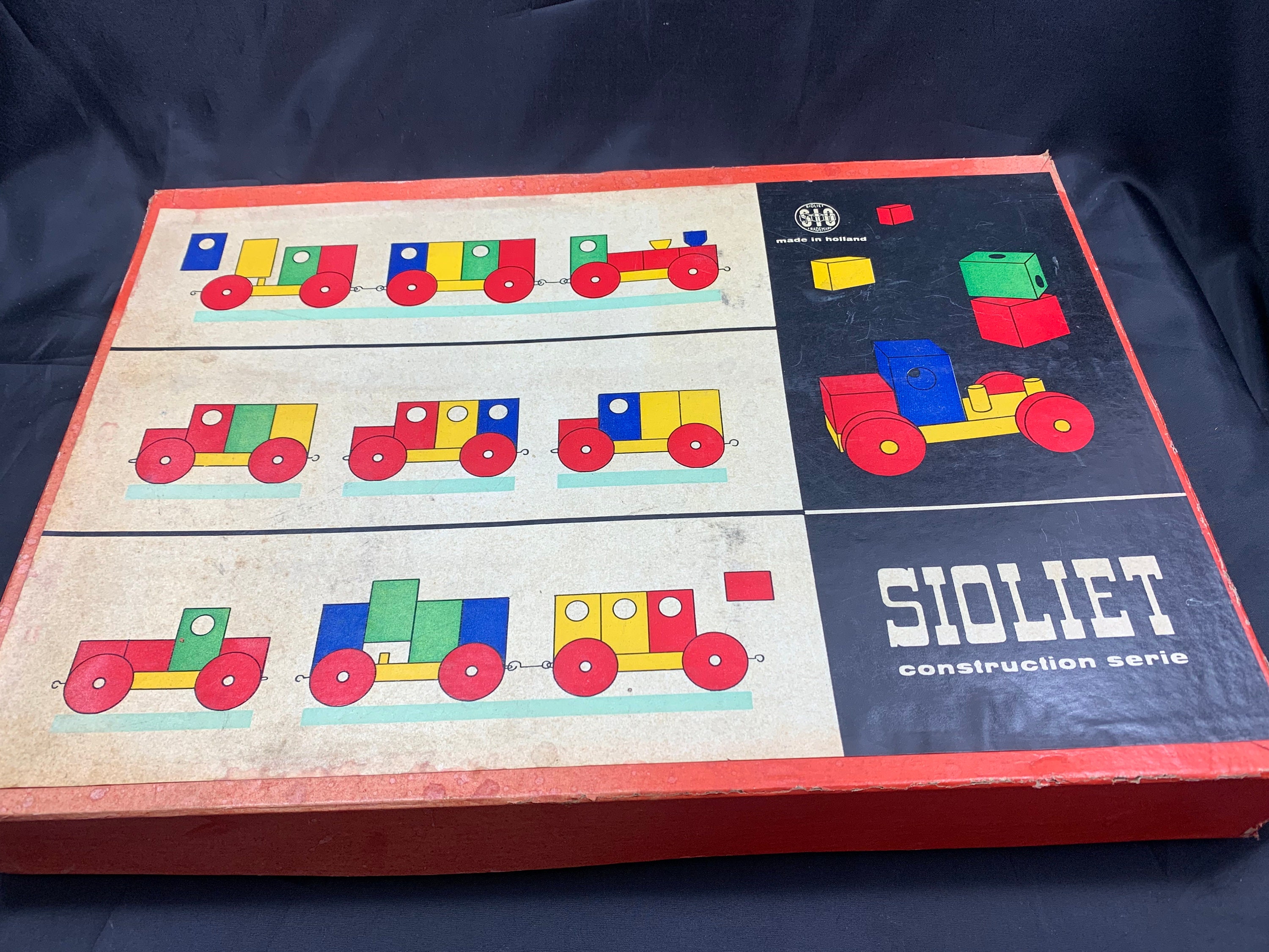 Buy Sioliet Construction Series Vintage Wooden Toys Made in Holland Online  in India 