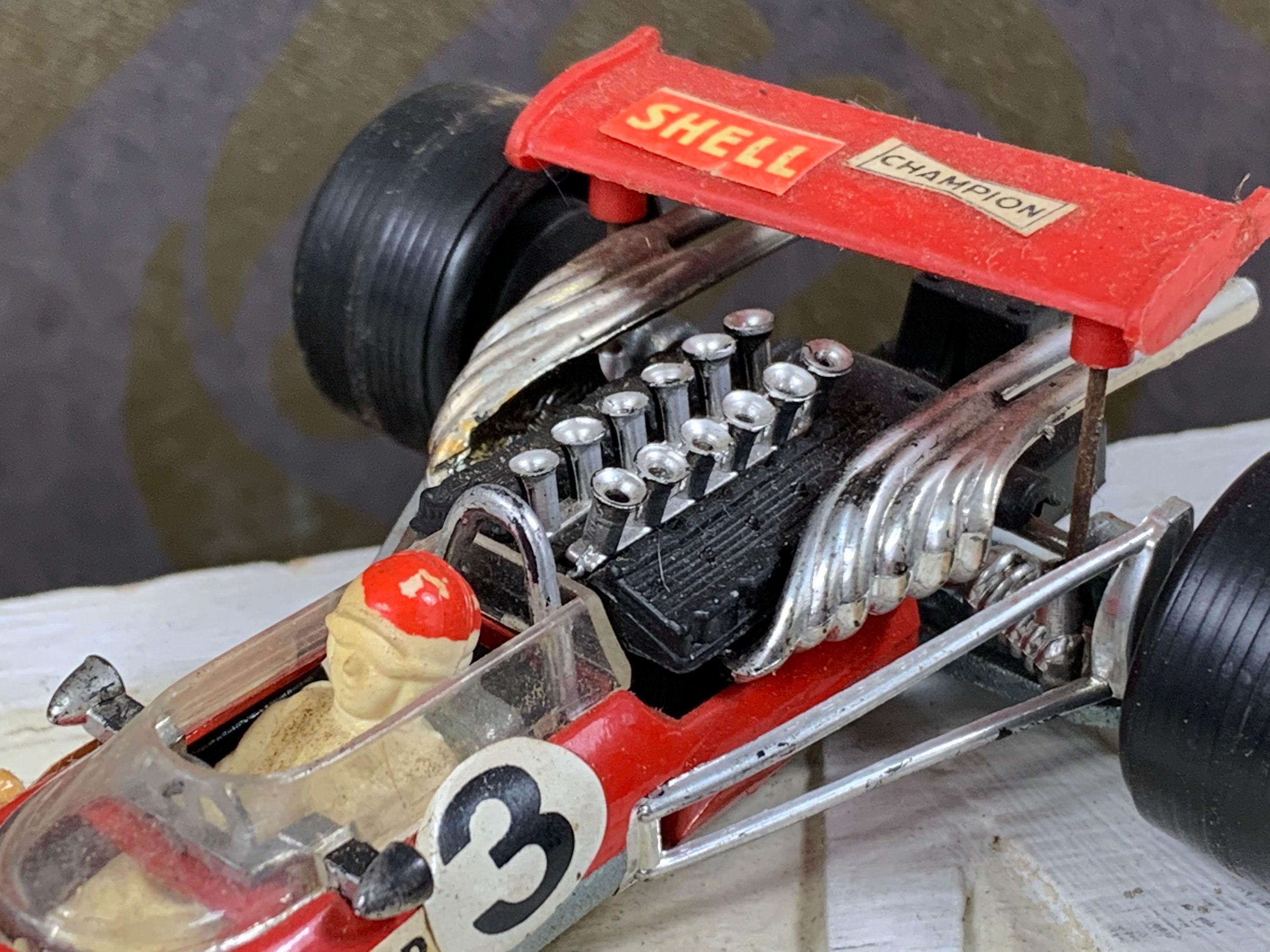 イタリア製❣️スポーツカー‼️❣️model car f1 politoys Politoys - FERRARI - F.1 Scala 1/32 - Vintage - Boys Toys