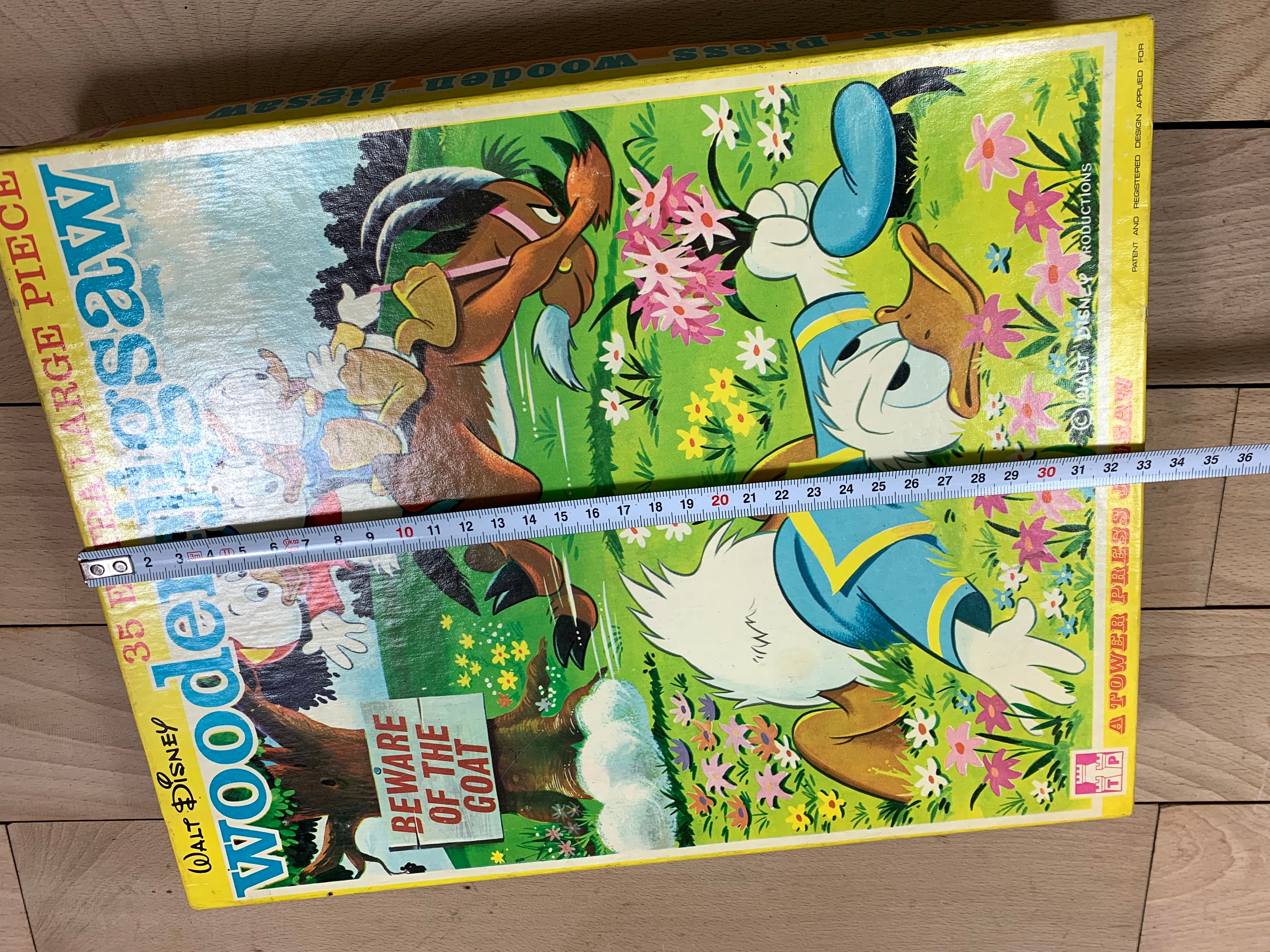 ヴィンテージ 2 木製パズル - ウォルト ディズニー ジグソーパズル