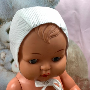So cute, this beautiful vintage sun hat - cap for little children or dolls