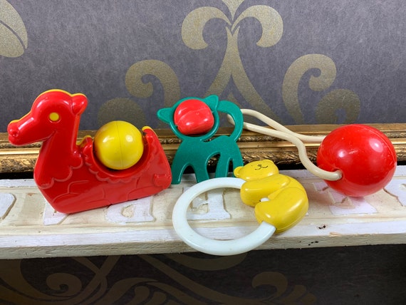 Lot De Hochets Et Jouets Pour Bébé - Divers Modèles, Occasion