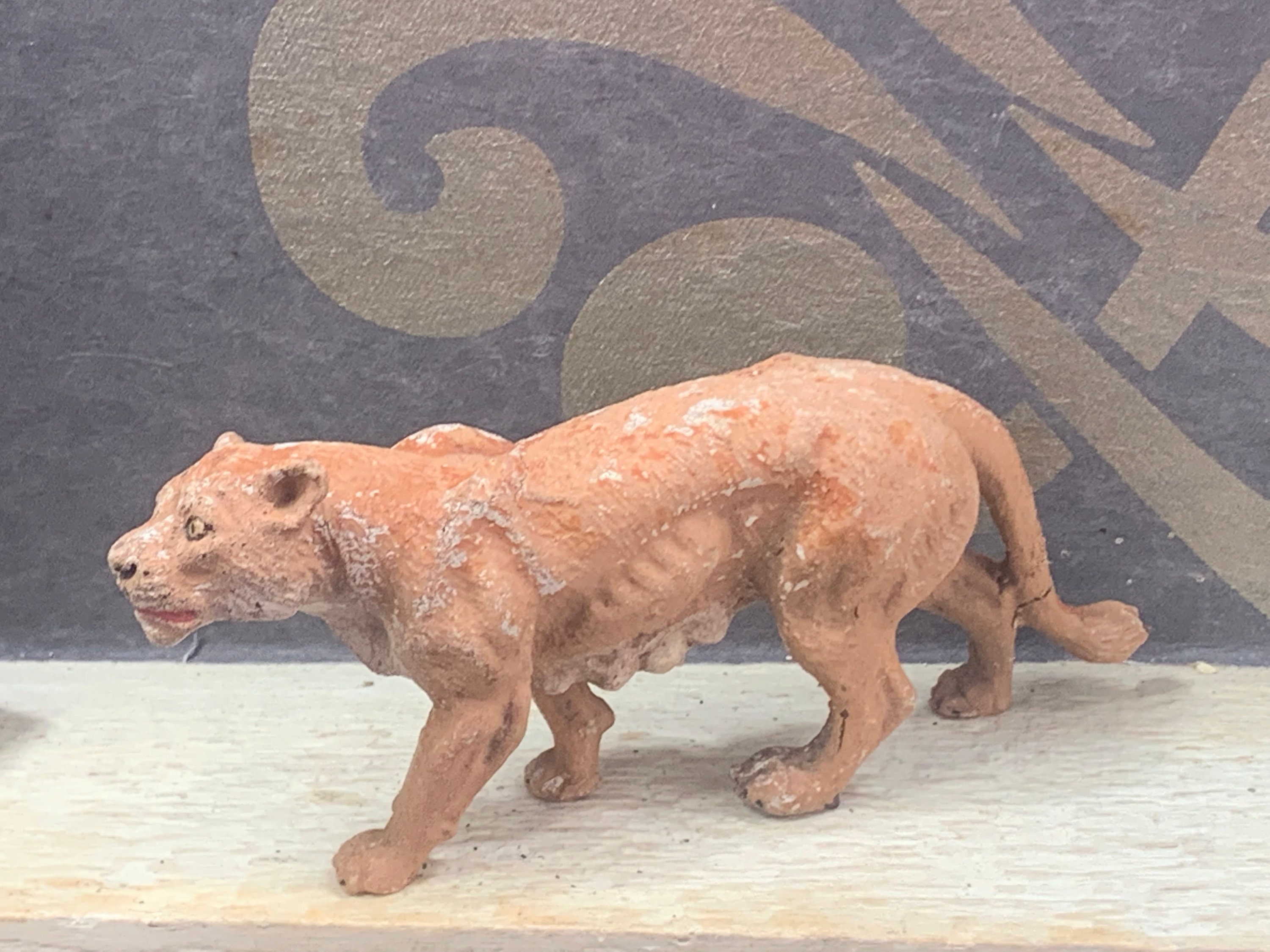 Vintage 1930s 1939 Zoo Animals Lion Etsy Canada