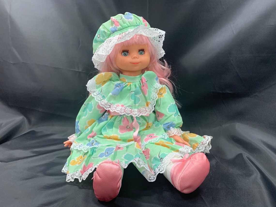 Beautiful large rag doll 50 cm 19.92 inches her head and | Etsy