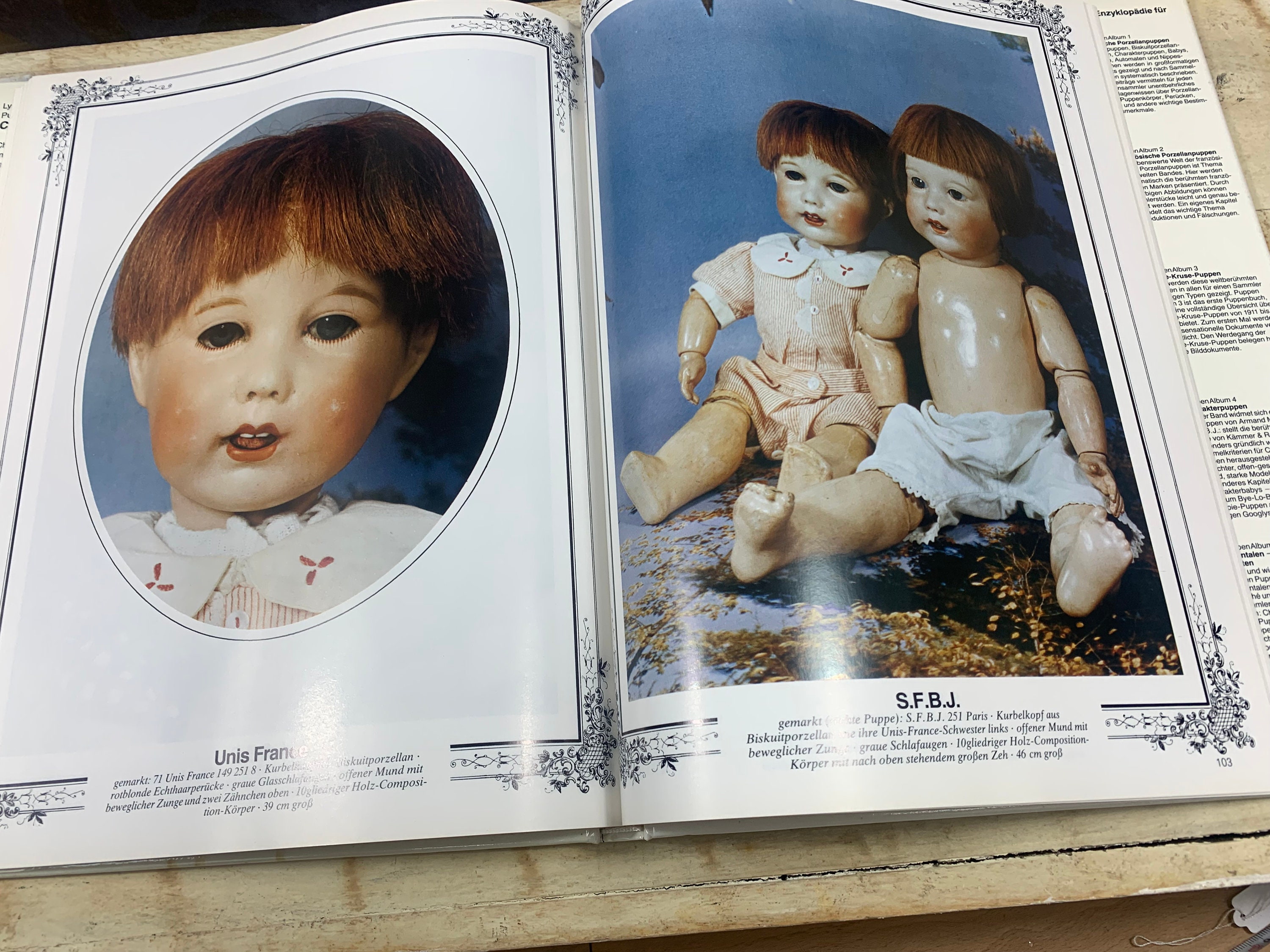 Character Puppen – Puppen Album 4. Lydia and Joachim F. Richter
