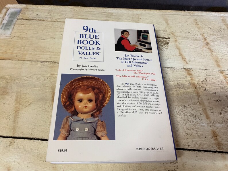 9th Blue Book Dolls&values Jan Foulke - Etsy