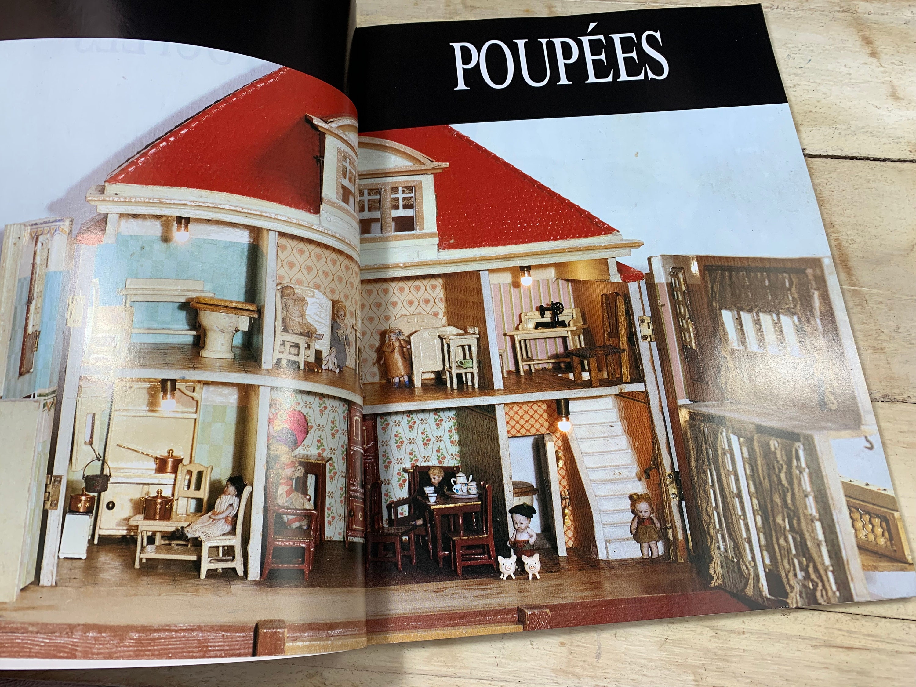 Kit Poupée Vintage MS Perles Bibbi 13503 - 9.5 Cm - Brune - Scellé