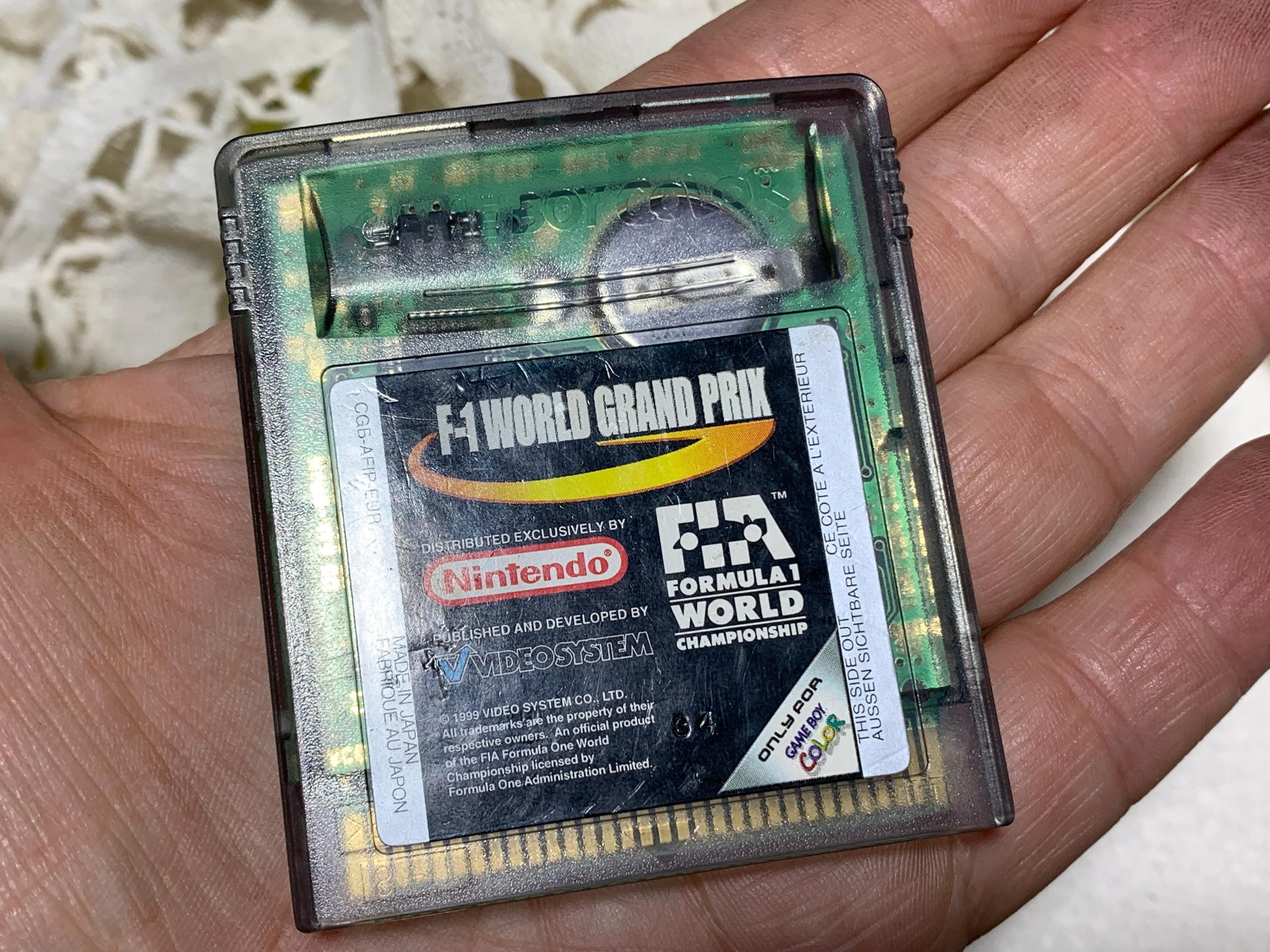 F-1 World Grand Prix – Nintendo Game Boy Color – CGB-AFIP-EUR