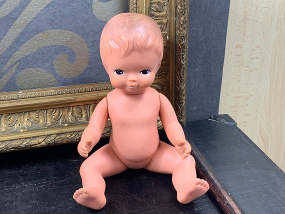 Jolie poupée vintage amusante de 21 cm bras et jambes mobiles yeux