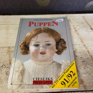 Poppen - puppen door Gitta Grundmann - prijslijst uit 1991-1992