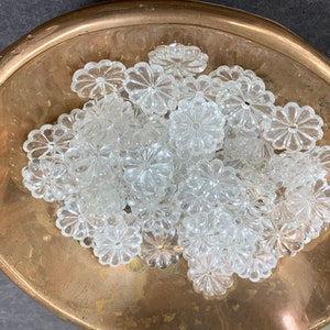 Rosettes 1.5cm for crystal chandelier 30 pieces - 1.5cm - chandelier parts - replacement supplies chandelier - rosette for chandelier
