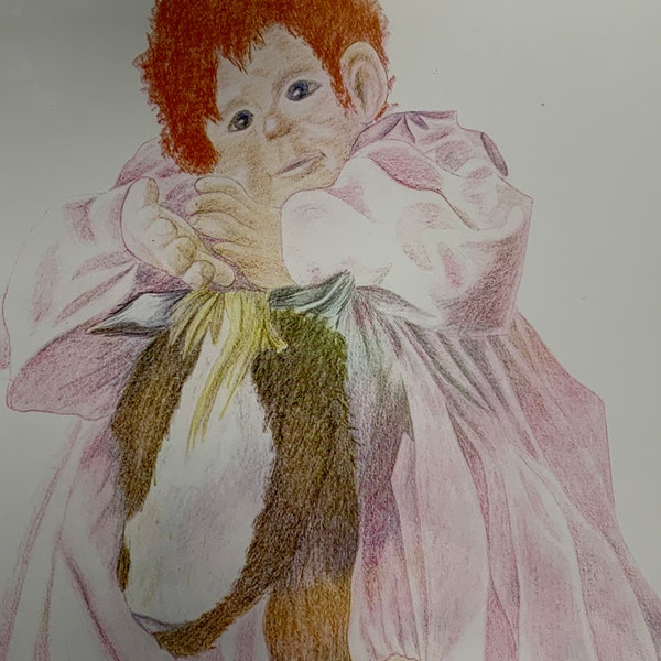 Poster kinderkamer - poppen van Kamphuis - 1984 - René