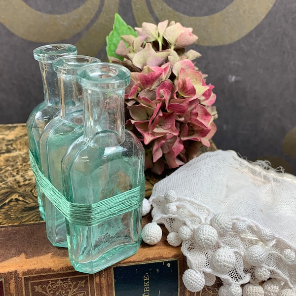 Decorative Glass Bottles Etsy UK