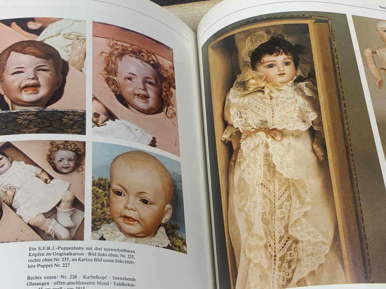 Baby Puppen mit Köpfen aus Biskuitporzellan von 1909 bis um 1930 Charakterbabypuppen image 10