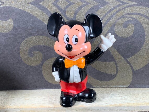 希少なヴィンテージ ミッキーマウス貯金箱 – ウォルト・ディズニー