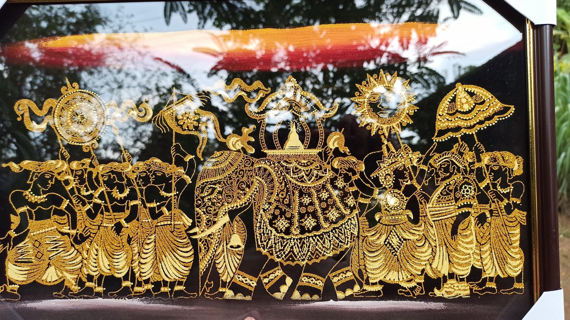 Traditional Sri Lankan Kandy Perahera Wall Hanging Art Etsy