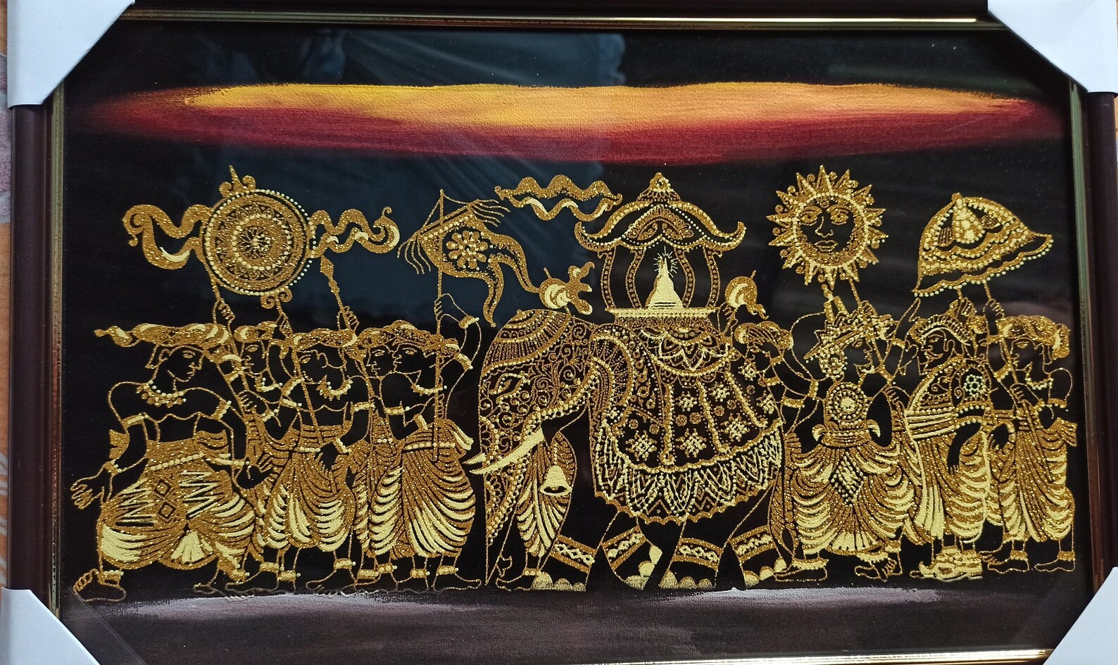 Traditional Sri Lankan Kandy Perahera Wall Hanging Art Etsy