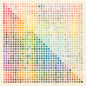 Watercolor Swatch Chart