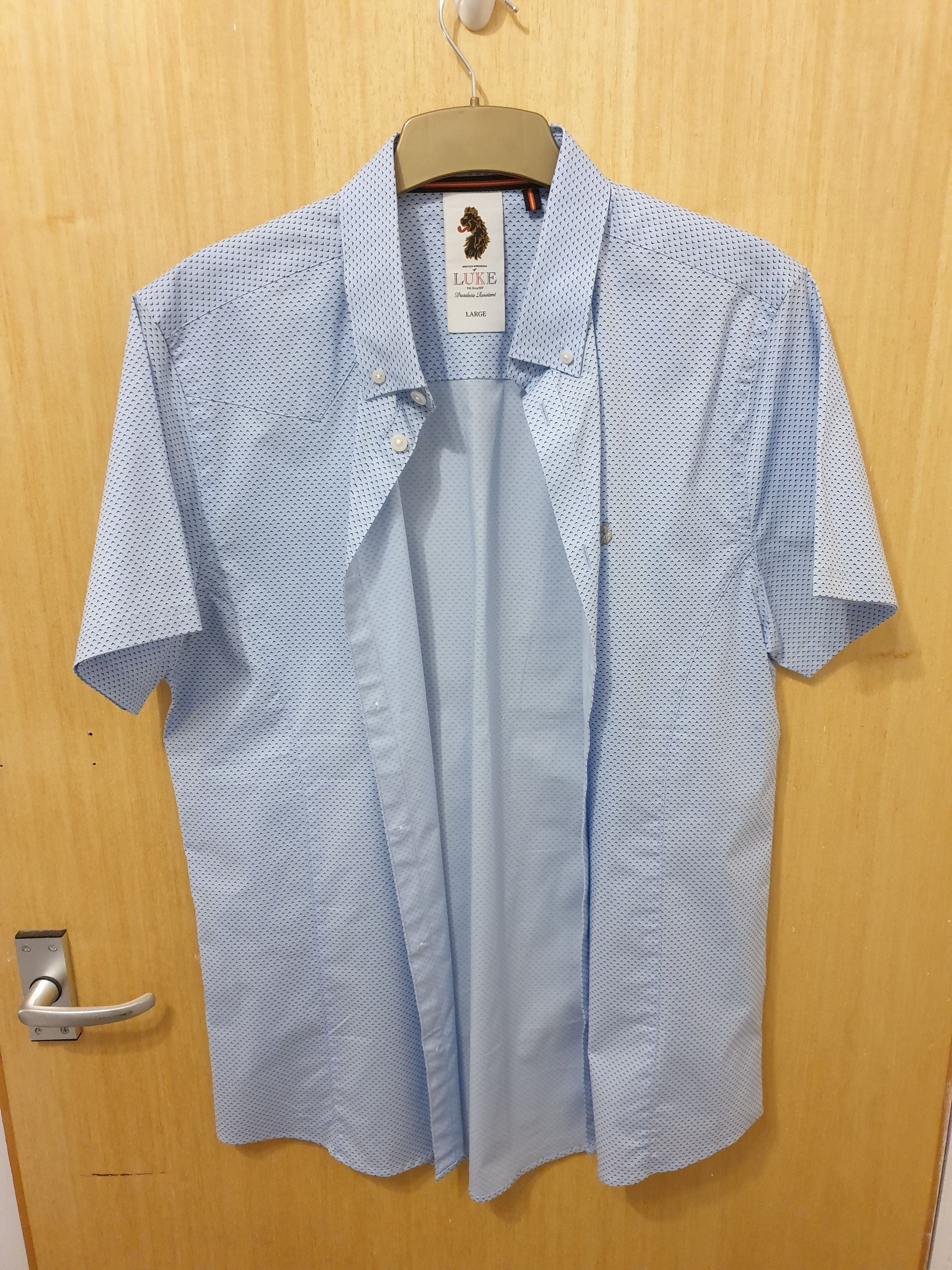 LUKE shirt size UK Large New | Etsy