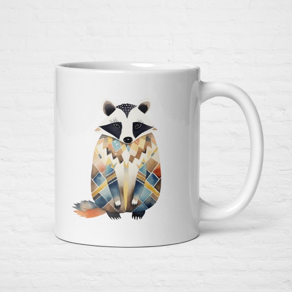 Cup with children's motif birthday gift pot handle cup child