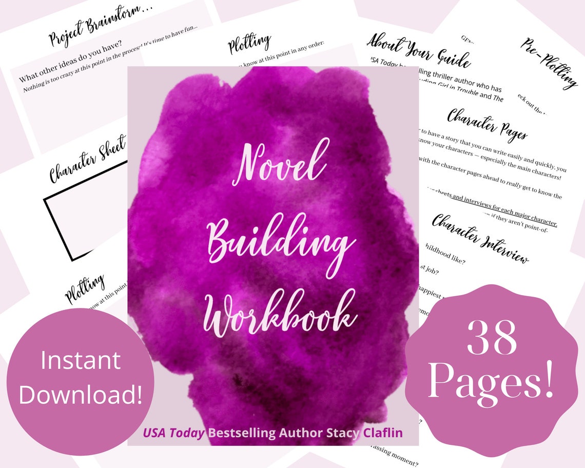 Ultimate Novel Planner Outlining Workbook for Writers Etsy