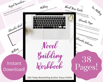 Ultimate Novel Planner Outlining Workbook for Writers, Authors, Nanowrimo