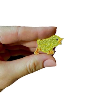 Süßes Huhn Aufnäher Bauernhof Tier Abzeichen, Kinder Aufnäher, wunderliches Stickmuster Kinder Aufnäher, Huhn Applikation, DIY Stickerei