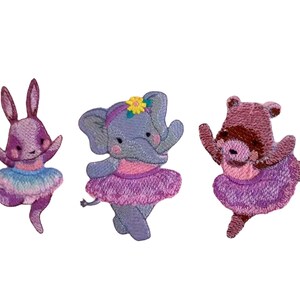Cute thermal patch in the shape of a dancing ballerina | Patches for ballerinas, dance thermal patches, patches, ballet children,Iron patch