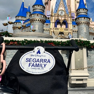 Disney Stroller Tag, Stroller Tag, Theme Parks Stroller Tag, Cast Member Tag, Stroller Tags, Magic Kingdom, ECV Scooter Tag