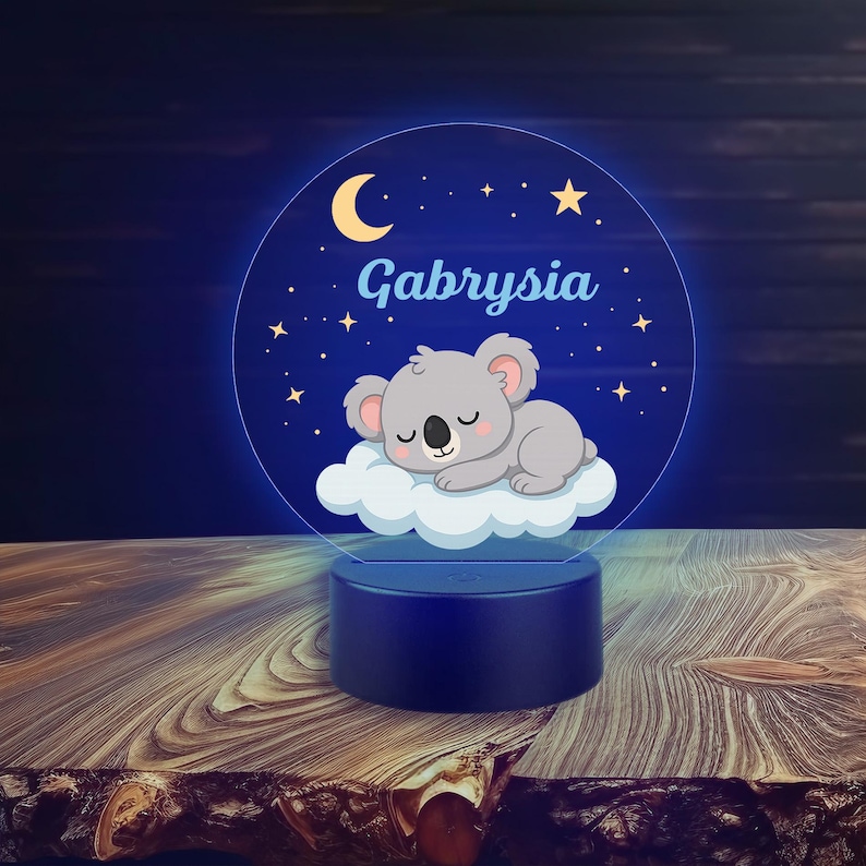 KoalaWoodStore Unicorn Night Light - Thumbnail 3