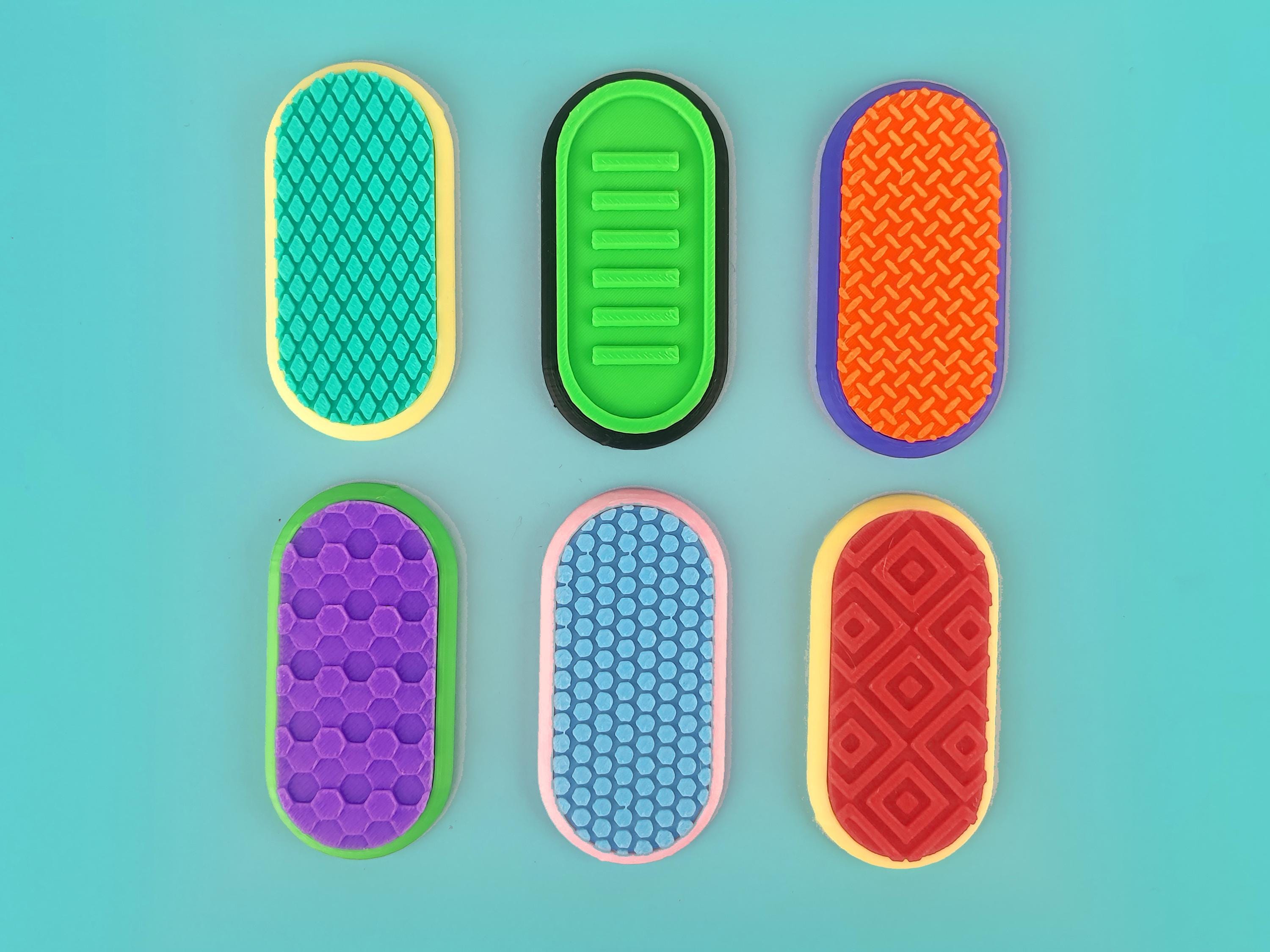 Teen Slider Fidget Giocattolo magnetico Edc Brick Lega di al