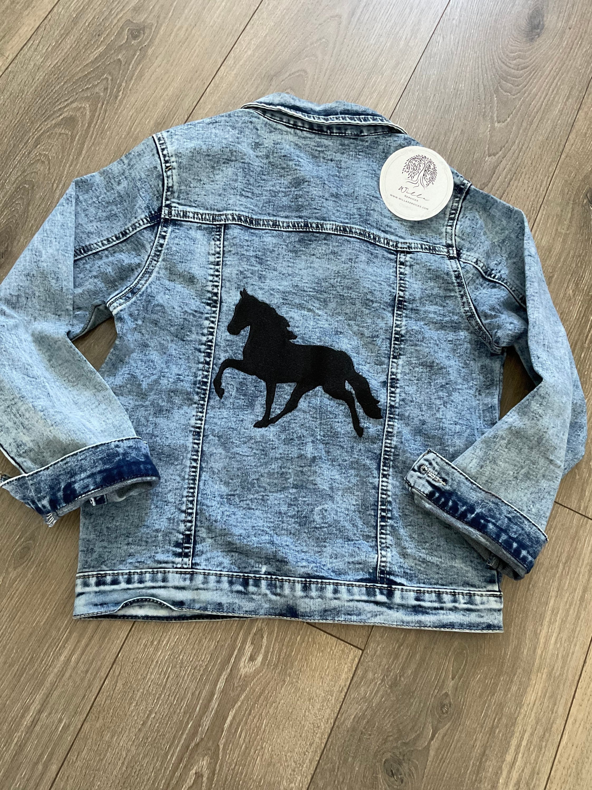 Asap rocky jeans jacket top