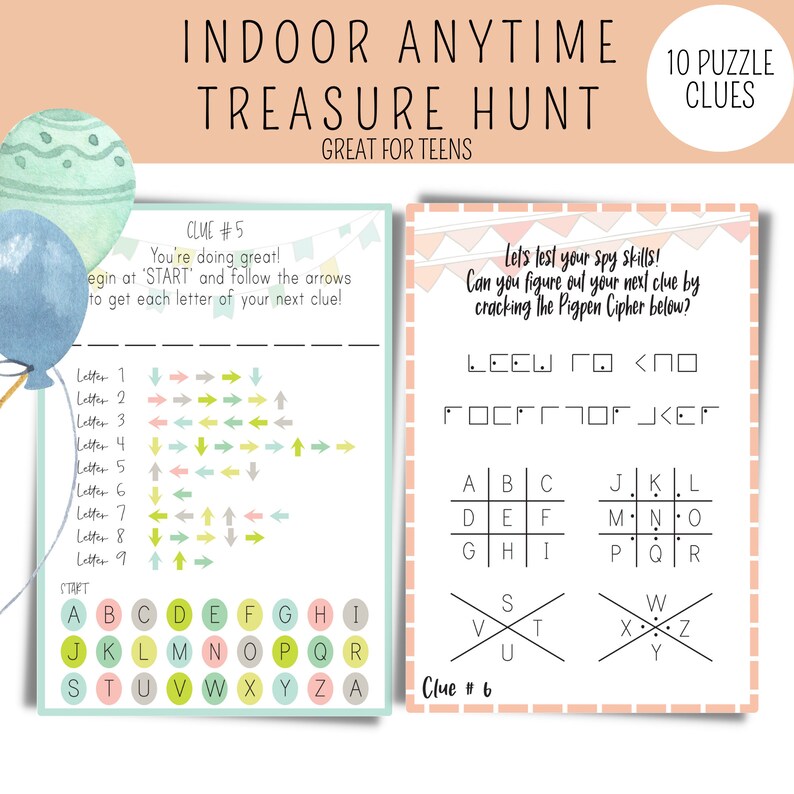 Hunt For R Indoor Scavenger Hunt Treasure Hunt for Graduation Gift - Etsy UK