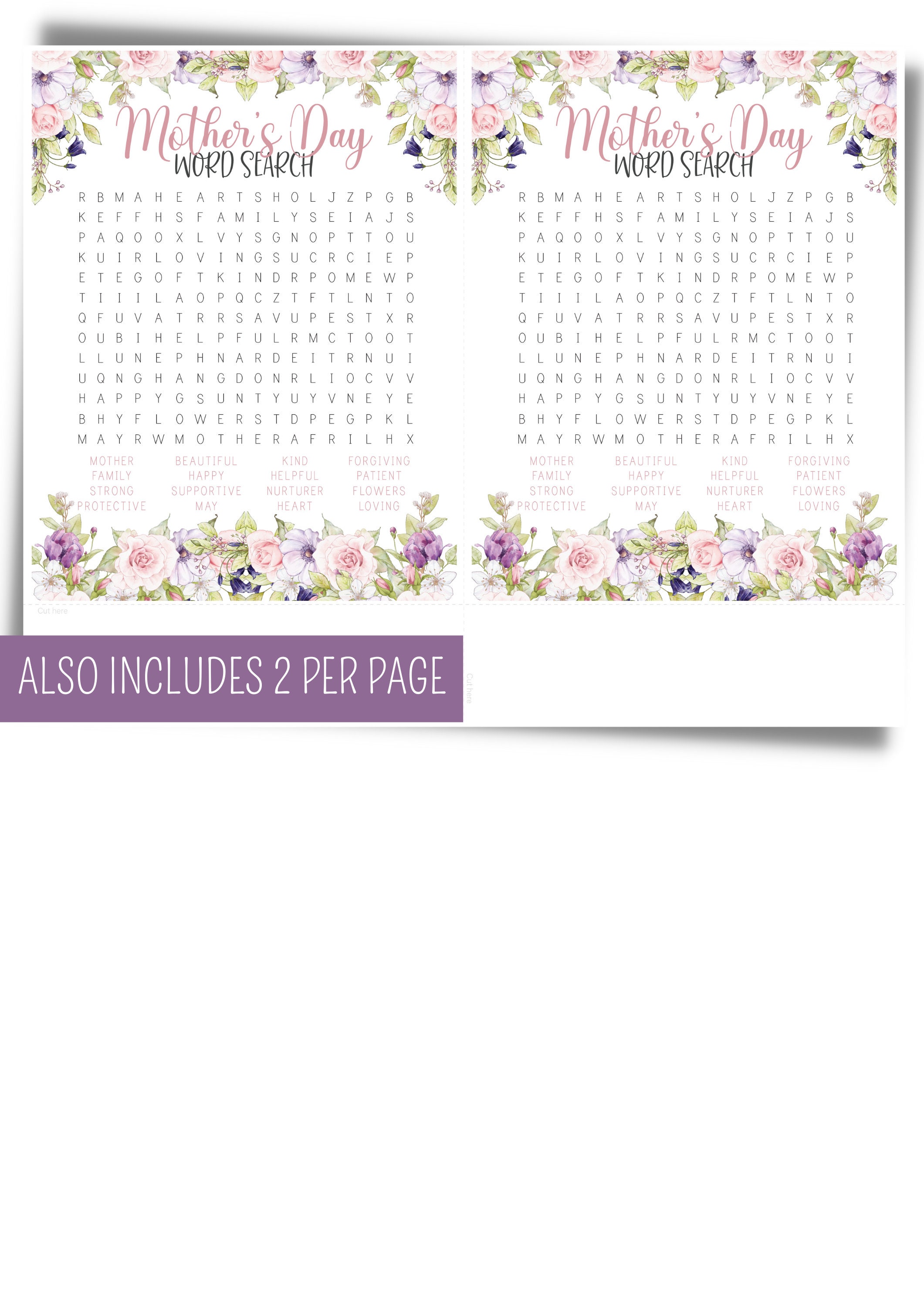 Mother's Day Games Mother's Day Games Printable - Etsy