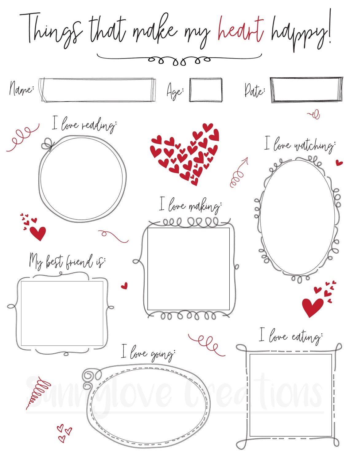 Kids Printable Worksheet Kids Printable Activities Kids New Year ...