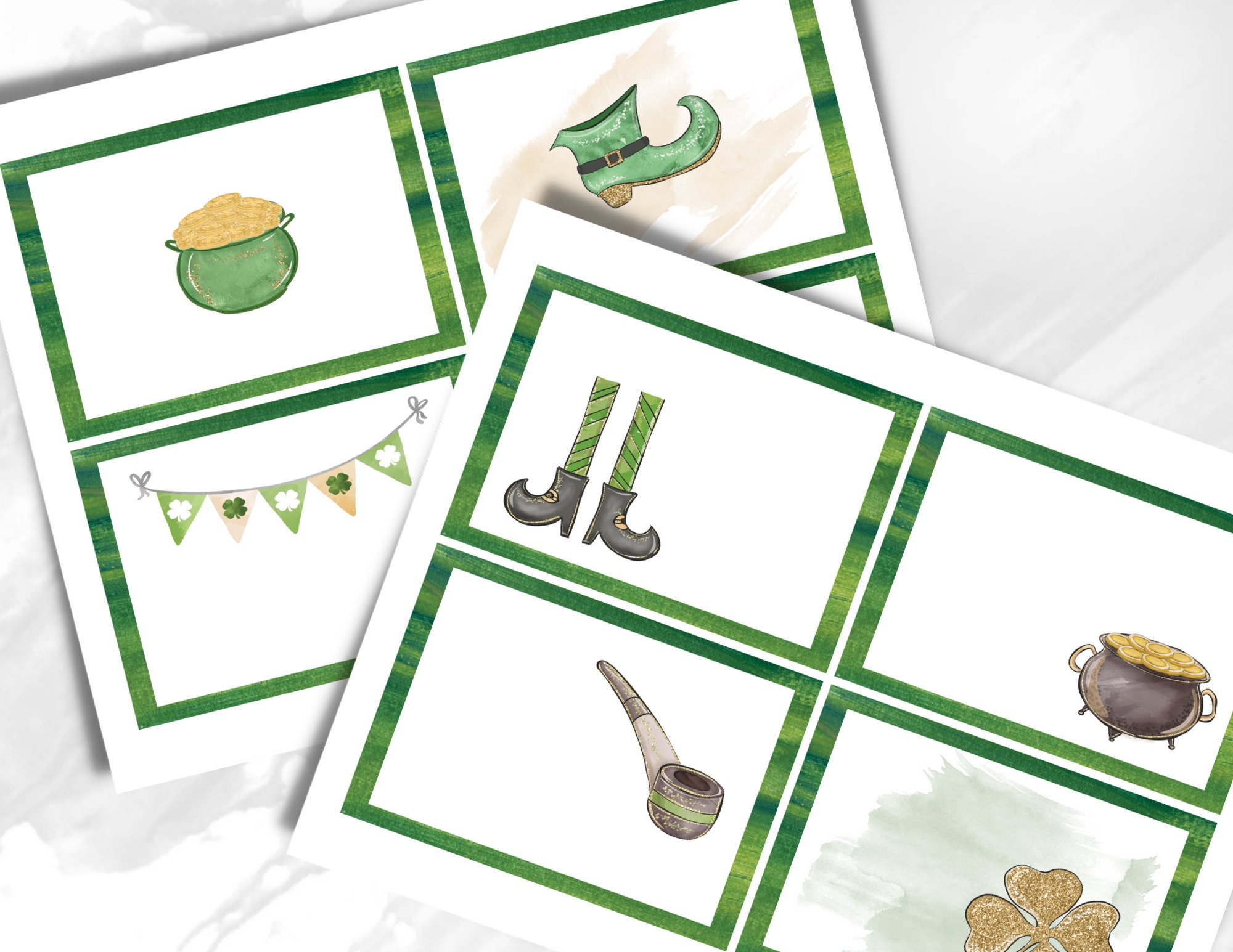 St Patricks Day Scavenger Hunt for Kids Fun Indoor Treasure Hunt ...