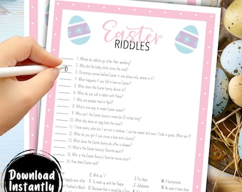 Easter Fun for Kids | Easter Riddle Game For Office Party | Easter Game Night | Easter Party Riddles Game | Easter Riddles | Easter Pastels