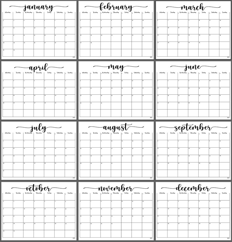2023-calendar-fillable-calendar-editable-calendar-printable-etsy