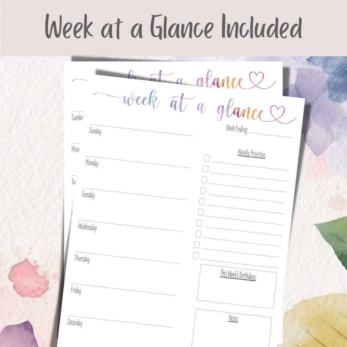 2024-2025 Portrait Printable Calendar Template Family - Etsy UK