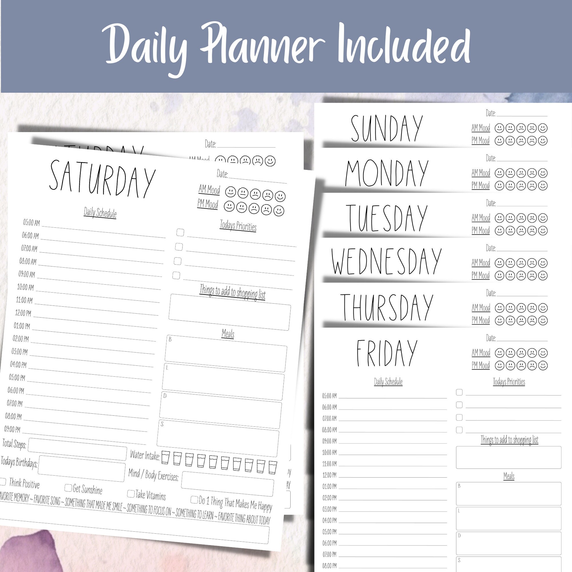 20242025 Printable Calendar Fillable Calendar Family Organizer Family