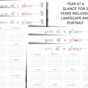 2023-2025 Editable Printable Calendars Cleaning Calendar - Etsy